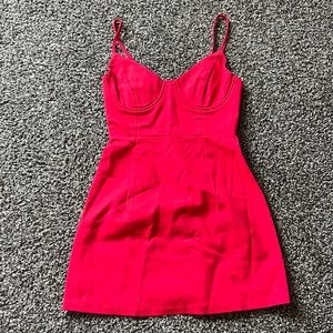 Princes Polly Red Novella Dress Size 2